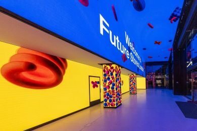 Future stores светодиодные MIP LED экраны AOTO 1